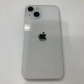 中古 【au版SIMフリー】Apple iPhone13 6.1インチ 128GB (スターライト) MLND3J/A 147331 状態： C:並品