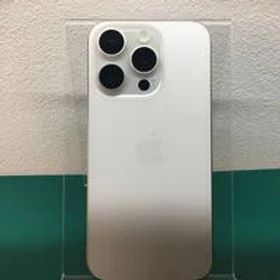 中古 【国内版SIMフリー】Apple iPhone15 Pro 6.1インチ 512GB ホワイトチタニウム MTUJ3J/A 161238 状態： A:美品