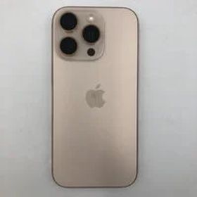 中古 【国内版SIMフリー】Apple iPhone16 Pro 128GB デザートチタニウム MYMX3J/A 170274 状態： B:良品