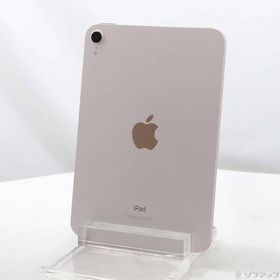 〔中古〕Apple(アップル) iPad mini 第6世代 64GB ピンク MLWL3J／A Wi-Fi〔295-ud〕