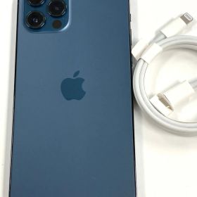 美品 電池100%SIMフリーiPhone12 Pro 512GB Pacific Blue