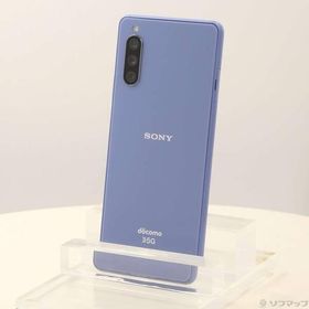 〔中古〕SONY(ソニー) Xperia 10 III 128GB ブルー SO-52B docomoロック解除SIMフリー〔297-ud〕