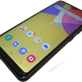 スマホ【Galaxy A21 シンプル SCV49】 ブラック 【送料無料】 au サムスン Android 11 動作保証 [95828]