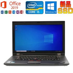 中古パソコン Lenovo ThinkPad L520 Microsoft Office 2019 Win 10 Core i3-2330M 2.2GHz 8GB SSD128GB DVDスーパーマルチ 15.6型HD 中古ノートパソコン