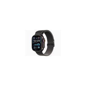 Apple Watch Ultra 2 GPS+Cellularモデル 49mm MX4W3J/A [ブラック・ブラックチタニウムミラネーゼループ S