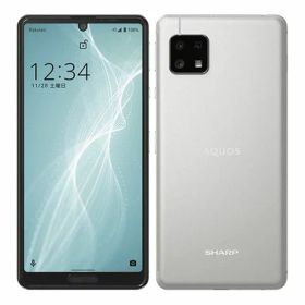 【中古】【安心保証】 AQUOS sense4 lite SH-RM15[64GB] 楽天モバイル シルバー