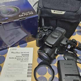【Canon PowerShot SX70 HS】 レインカバー付きケース付属