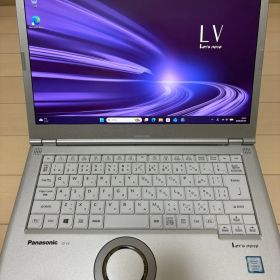 【良品/累積3460時間】Panasonic Let’s note CF-LV8 Windows11 SSD256GB メモリ8GB Core i5 大画面 高速 パソコン ノートPC パナソニック レッツノート SIMフリー すぐ使える