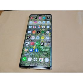 エルジーエレクトロニクス(LG Electronics)の画面傷あり★L-52A★LG電子★デュアルスクリーンなし★オーロラホワイト(スマートフォン本体)