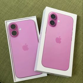 Apple iPhone 16 ピンク 本体 箱付き‼️美品‼️