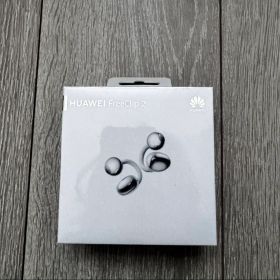 HUAWEI FreeClip 2 ワイヤレスイヤホン ホワイト 専用ポーチ付き