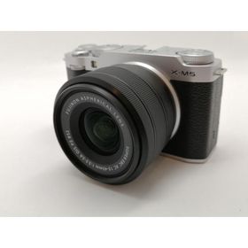 【中古】FujiFilm FUJIFILM X-M5 XC15-45mmレンズキット シルバー【津田沼】保証期間１ヶ月【ランクA】