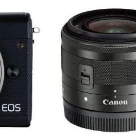 【中古】Canon ミラーレス一眼カメラ EOS M100 ダブルレンズキット ブラック EOSM100BK-WLK