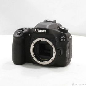 〔中古〕Canon(キヤノン) EOS 80D ボディ ブラック〔258-ud〕