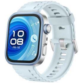 HUAWEI WATCH FIT 4 Pro スマートウォッチ 薄型軽量 ゴルフ機能 アウトドアに適した気圧計と測位システム 1.82インチ3000nitsディスプレイ サファイアガラス チタン合金ベゼル 10日間ロングバッテリー iOS/Android対応 ブルー