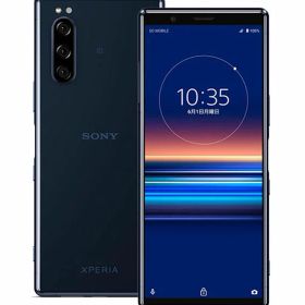 【中古】【安心保証】 Xperia 5 J9260[128GB] SIMフリー ブルー