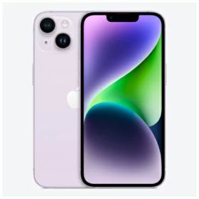 【中古】iPhone14 A2881 (MPW93J/A) 256GB パープル 【au版SIMフリー】 Apple スマホ スマートフォン 当社3ヶ月間保証 送料無料 利用制限▲/赤ロム永久保証 イオシス