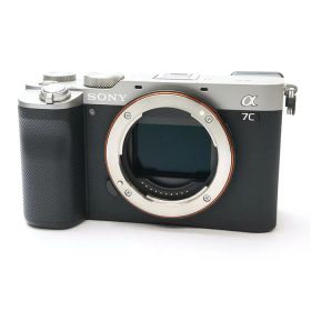 【中古】 《並品》 SONY α7C ボディ ILCE-7C シルバー 【ホットシューバネファインダーカバー部品交換/各部点検済】[ デジタルカメラ ]