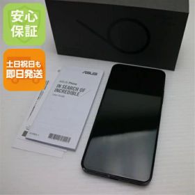 【中古】良品中古 Zenfone 9 128GB ミッドナイトブラック SIMフリー スマホ ASUS 安心保証 即日発送 土日祝発送OK