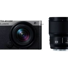 【ポイント10倍】 パナソニック デジタル一眼カメラ LUMIX DC-S9W-S ダブルレンズキット [ダークシルバー] 【P10倍】