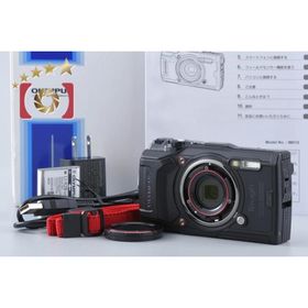 【中古】OLYMPUS オリンパス TOUGH TG-6 ブラック コンパクトデジタルカメラ シャッター回数僅少 元箱付き
