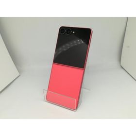 【中古】SAMSUNG 国内版 【SIMフリー】 Galaxy Z Flip7 コーラルレッド 12GB 256GB SM-F766Q【OSU301】保証期間１ヶ月【ランクA】