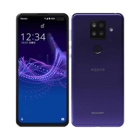 AQUOS sense4 plus SH-M16[128GB] 楽天モバイル パープル【安 …