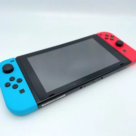 中古 【新モデル】Nintendo Switch 本体【Joy-Con(L) ネオンブルー/(R) ネオンレッド】任天堂 [HAD-S-KABAA