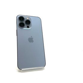 【全額返金保証】【最速発送】 iPhone 13 Pro 128GB シエラブルー au 白ロム 美品 動作確認済 81%