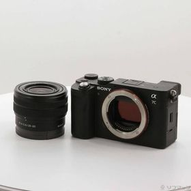 〔中古〕SONY(ソニー) α7C ズームレンズキット ブラック ILCE-7CL B〔198-ud〕