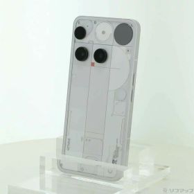【中古】Nothing Nothing Phone (3) 512GB ホワイト NP3512 SIMフリー 【198-ud】