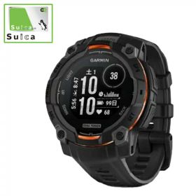 【エントリーで最大2万ポイント当たる｜6/25まで】 GARMIN｜ガーミン Instinct 3 Dual Power （インスティンクト スリー デュアル パワー）45mm GPSスマートウォッチ Black 010-02934-30【Suica対応】