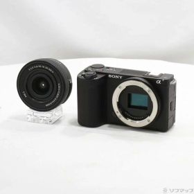 【中古】SONY(ソニー) VLOGCAM ZV-E10 II パワーズームレンズキット ブラック ZV-E10M2K B 【198-ud】