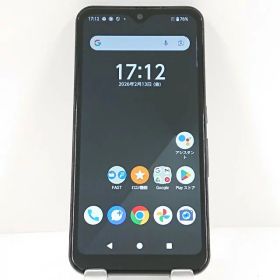 arrows We FCG01 au ブラック 送料無料 本体 c17134 【中古】