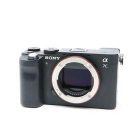 【中古】 《良品》 SONY α7C ボディ ILCE-7C ブラック 【シューバネ部品交換/各部点検済】 [ デジタルカメラ ]