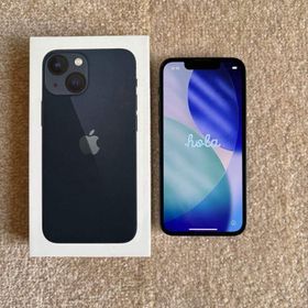 アップル(Apple)のApple＊iPhone 13mini ミッドナイト 128GB SIMフリー(スマートフォン本体)