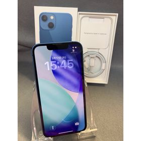 美品 国内版 SIMフリー iPhone13 mini 128GB ブルー色(スマートフォン本体)