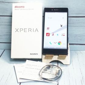 SONY docomo Xperia Z5 Premium SO-03H Black 本体 白ロム SIMロック解除済み SIMフリー C279150