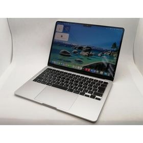 【中古】Apple MacBook Air 13インチ M3(CPU:8C/GPU:8C) 8GB/256GB シルバー MRXQ3J/A (13インチ, M3, 2024)【神保町】保証期間１ヶ月【ランクB】
