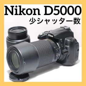 スポーツ観戦に✨Nikon D5000✨ダブルレンズ✨動画◎✨少シャッター数