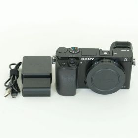 [良品 | シャッター数22,070回] SONY α6000（ILCE-6000） [ボディ ブラック] | SONY Eマウント
