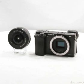 ソフマップ 〔中古品〕 α6000 パワーズームレンズキット ブラック ILCE-6000L【276】