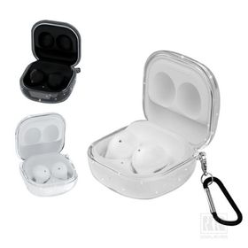 Galaxy Buds4 ケース Buds 4 Pro クリア カバー 透明 TPU ソフト ケース シンプル カラビナ付き クリアケース グリッター きらきら 保護カバー おすすめ