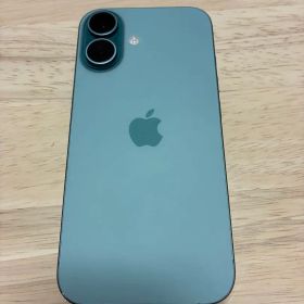 【画面割れ】Apple iPhone 16 teal(緑) 256GB