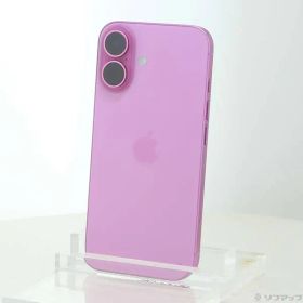 ソフマップ 〔中古品〕 iPhone16 256GB ピンク MYDY3J／A SIMフリー【198】
