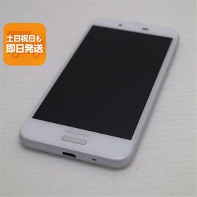 超美品 SH-01K AQUOS sense ホワイト スマホ 即日発送 スマホ 白ロム 中古 DoCoMo SHARP あすつく 土日祝発送OK