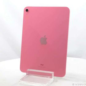 【中古】Apple(アップル) iPad 第10世代 64GB ピンク MPQ33J／A Wi-Fi 【258-ud】