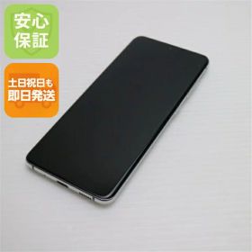 【中古】美品 SCG01 Galaxy S20 5G クラウドホワイト スマホ 白ロム 中古 土日祝発送OK