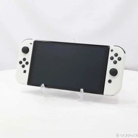 【中古】Nintendo(任天堂) Nintendo Switch 有機ELモデル Joy-Con(L)／(R) ホワイト 【348-ud】