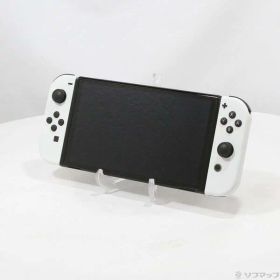 【中古】Nintendo(任天堂) Nintendo Switch 有機ELモデル Joy-Con(L)／(R) ホワイト 【348-ud】